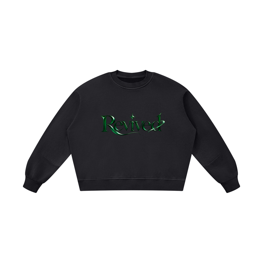 Unisex Boxy Vintage Washed Sweatshirt