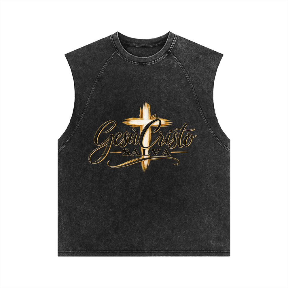 Snow Washed Tank Top