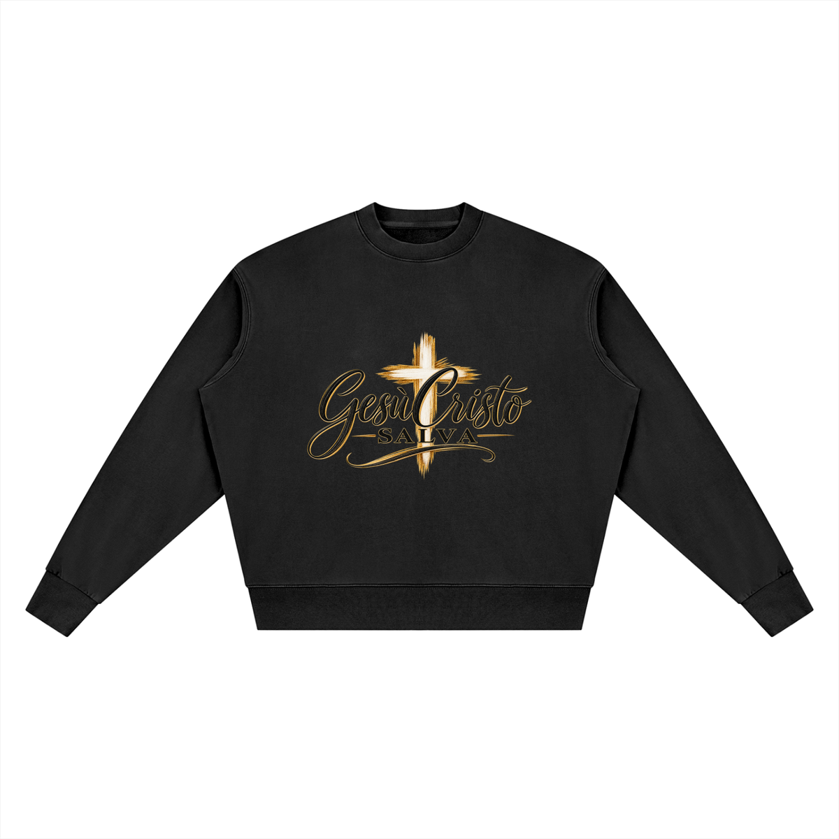 Unisex Vintage Wash Crewneck Sweatshirt